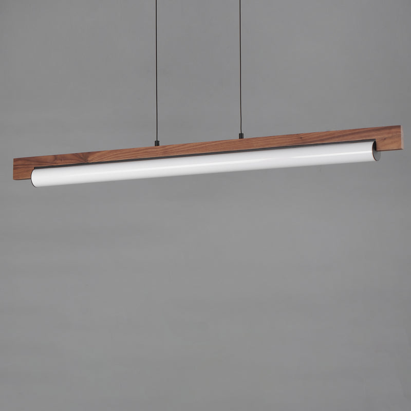 ET2 E24932-WNBK Joist 45" LED Horizontal Pendant | Walnut / Black