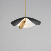 ET2 E24964-WTBKGLD Carmen 16" LED Pendant | Black / Gold