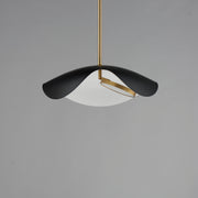 ET2 E24964-WTBKGLD Carmen 16" LED Pendant | Black / Gold