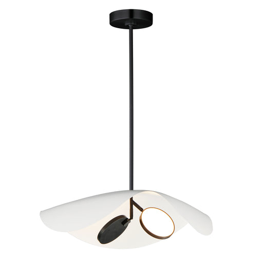 ET2 E24966-WTBK Carmen 24" LED Pendant | Black
