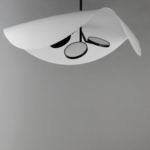 ET2 E24968-WTBK Carmen 32" LED Pendant | Black