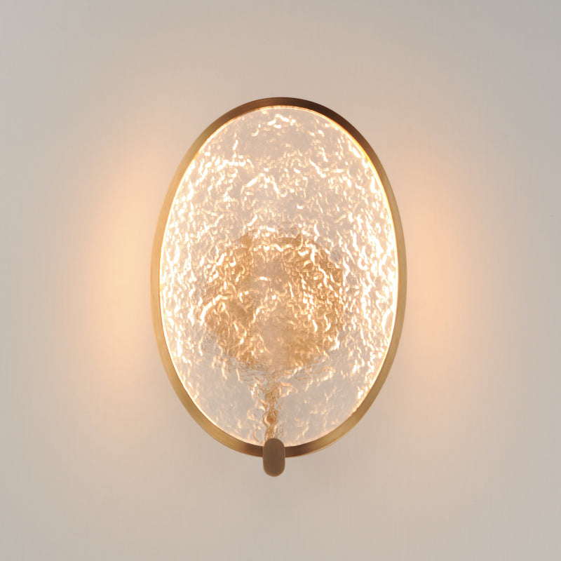 ET2 E24970-BCN Moonscapes Wall Sconce | Brushed Champagne