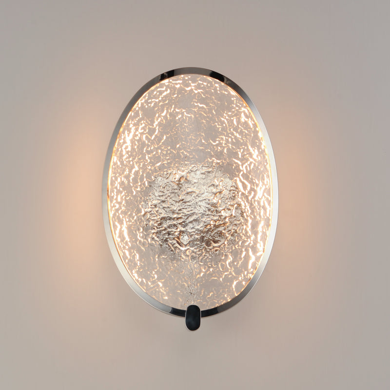 ET2 E24970-PC Moonscapes Wall Sconce | Polished Chrome