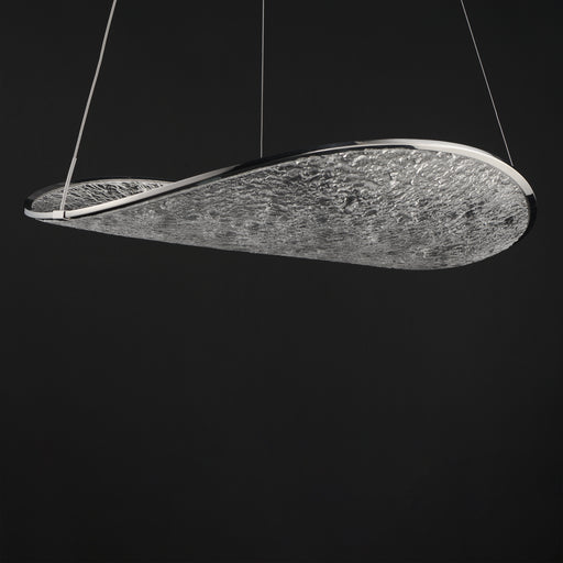 ET2 E24971-PC Moonscapes Single LED Pendant | Polished Chrome