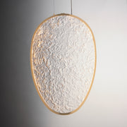 ET2 E24972-BCN Moonscapes Single LED Pendant | Brushed Champagne