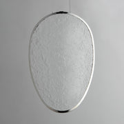ET2 E24972-PC Moonscapes Single LED Pendant | Polished Chrome