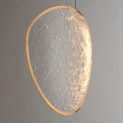 ET2 E24973-BCN Moonscapes Single LED Pendant | Brushed Champagne