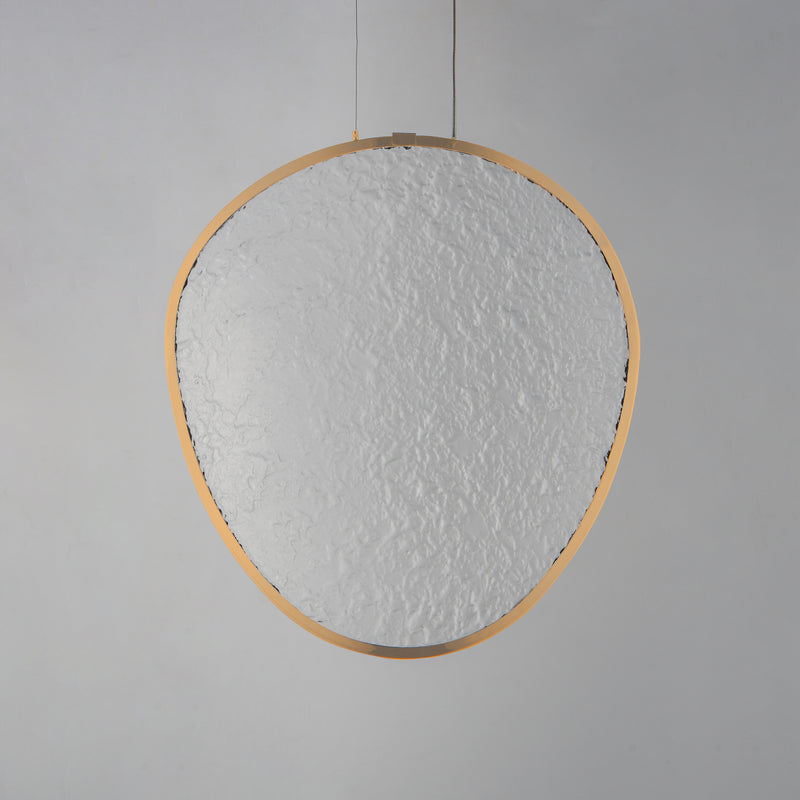 ET2 E24973-BCN Moonscapes Single LED Pendant | Brushed Champagne