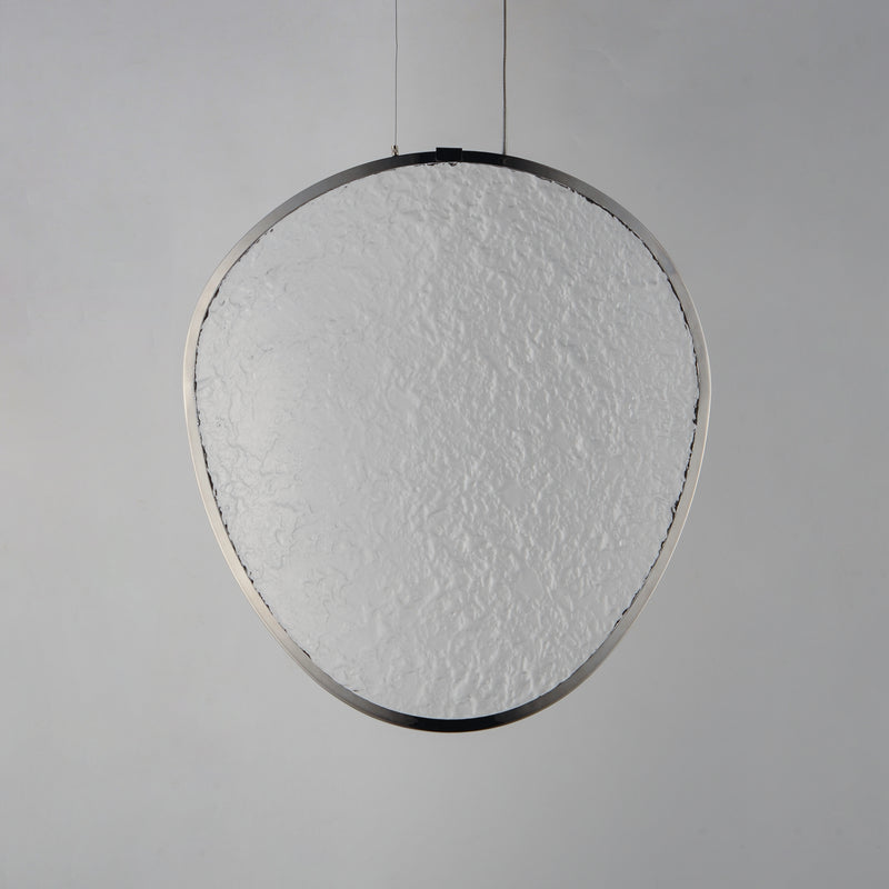 ET2 E24973-PC Moonscapes Single LED Pendant | Polished Chrome