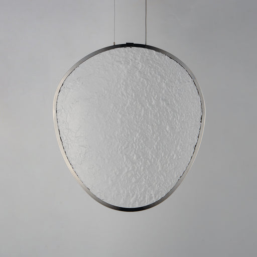 ET2 E24973-PC Moonscapes Single LED Pendant | Polished Chrome