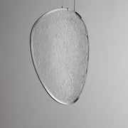 ET2 E24973-PC Moonscapes Single LED Pendant | Polished Chrome