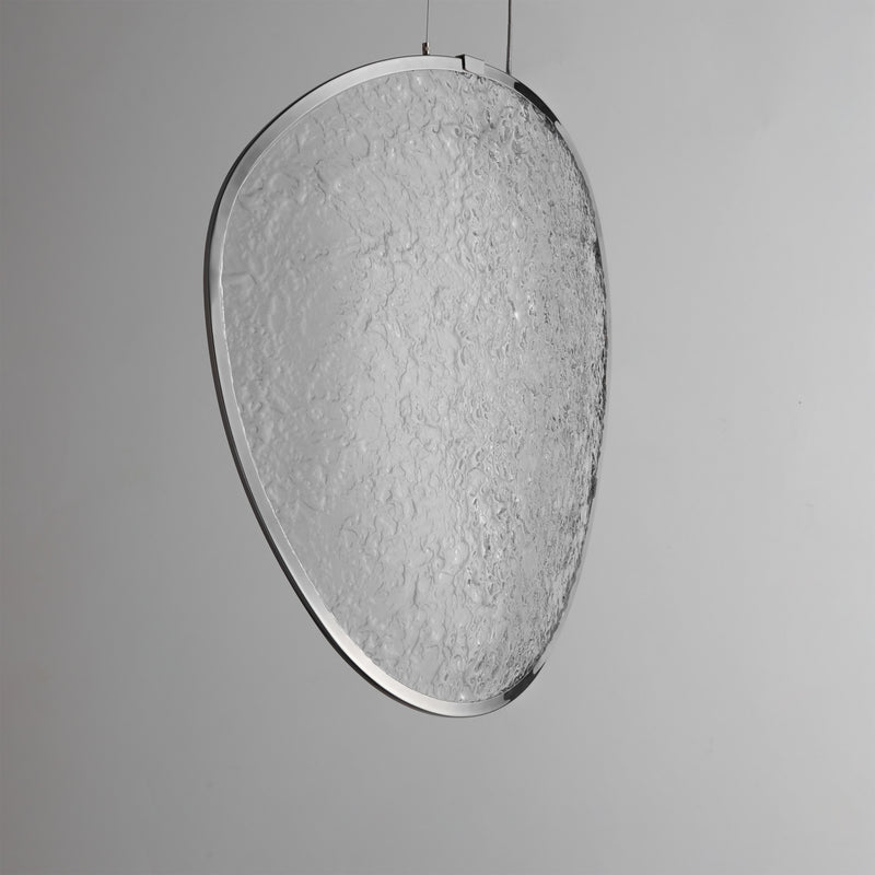 ET2 E24973-PC Moonscapes Single LED Pendant | Polished Chrome