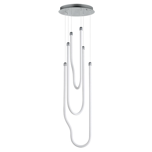 ET2 E24983-PC Soleil 3 Light LED Pendant | Polished Chrome