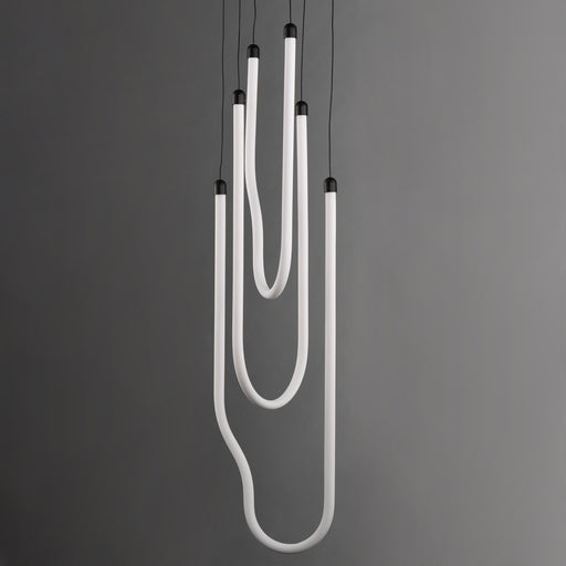 ET2 E24983-BK Soleil 3 Light LED Pendant | Black