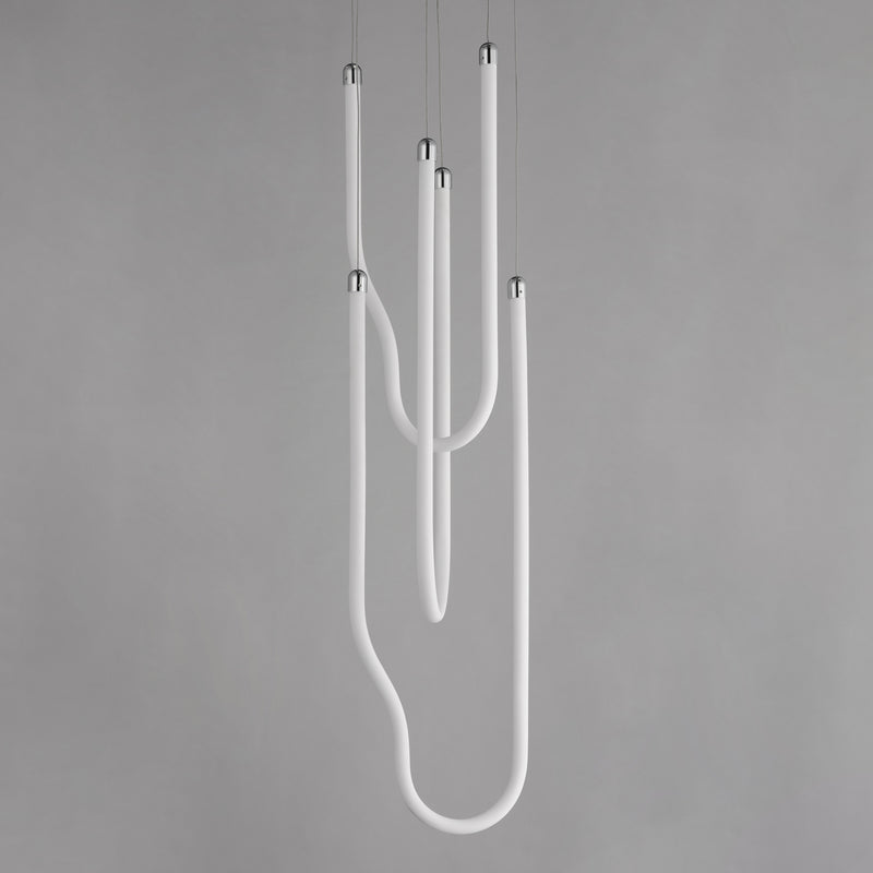 ET2 E24983-PC Soleil 3 Light LED Pendant | Polished Chrome