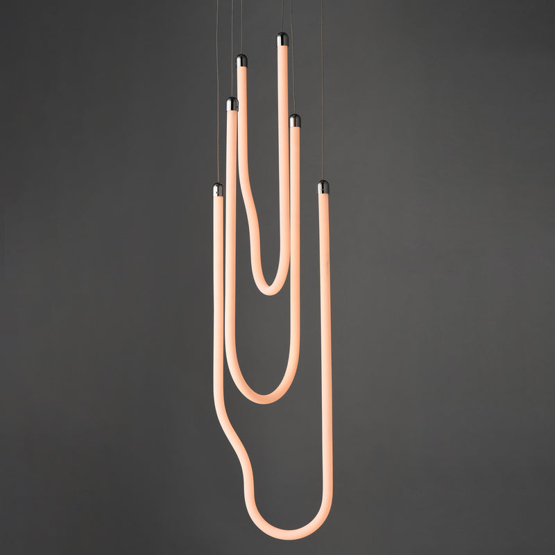 ET2 E24983-PC Soleil 3 Light LED Pendant | Polished Chrome