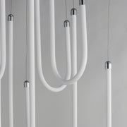 ET2 E24988-PC Soleil 8 Light LED Pendant | Polished Chrome