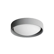 ET2 E25051-GY Souffle 14" LED Flush Mount | Gray