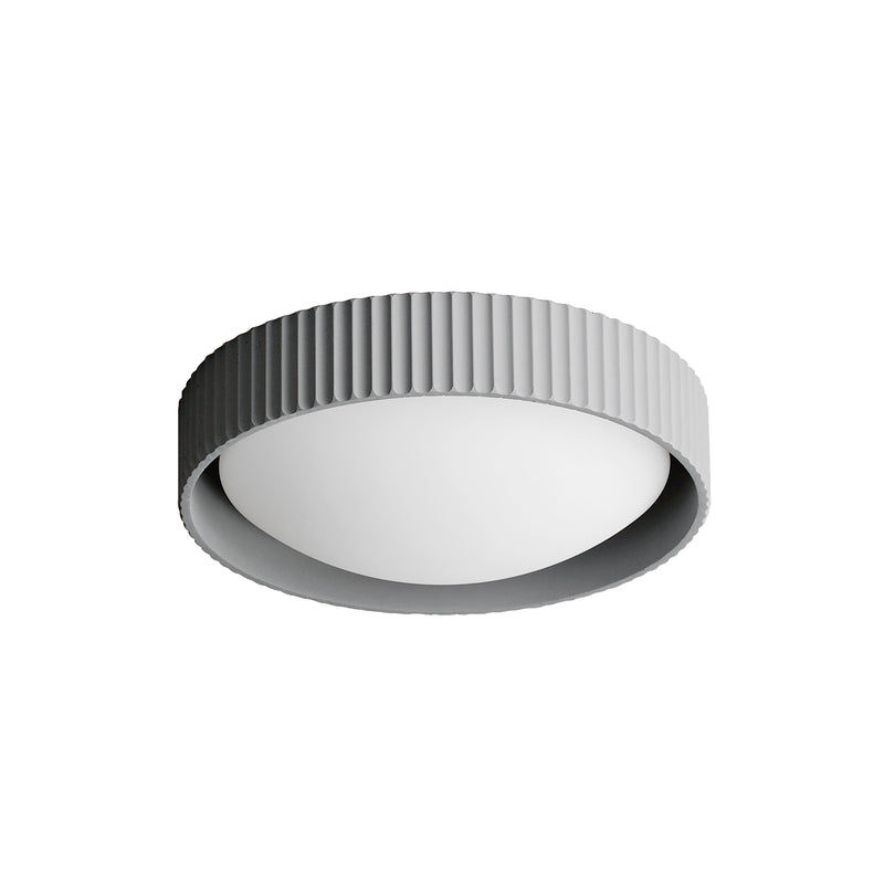 ET2 E25051-GY Souffle 14" LED Flush Mount | Gray