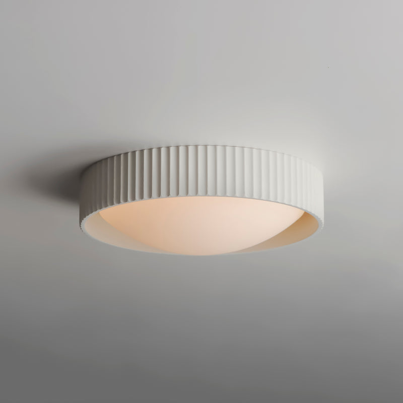 ET2 E25051-CHK Souffle 14" LED Flush Mount | Chaulk White
