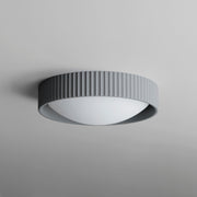 ET2 E25051-GY Souffle 14" LED Flush Mount | Gray