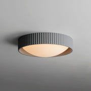 ET2 E25051-GY Souffle 14" LED Flush Mount | Gray