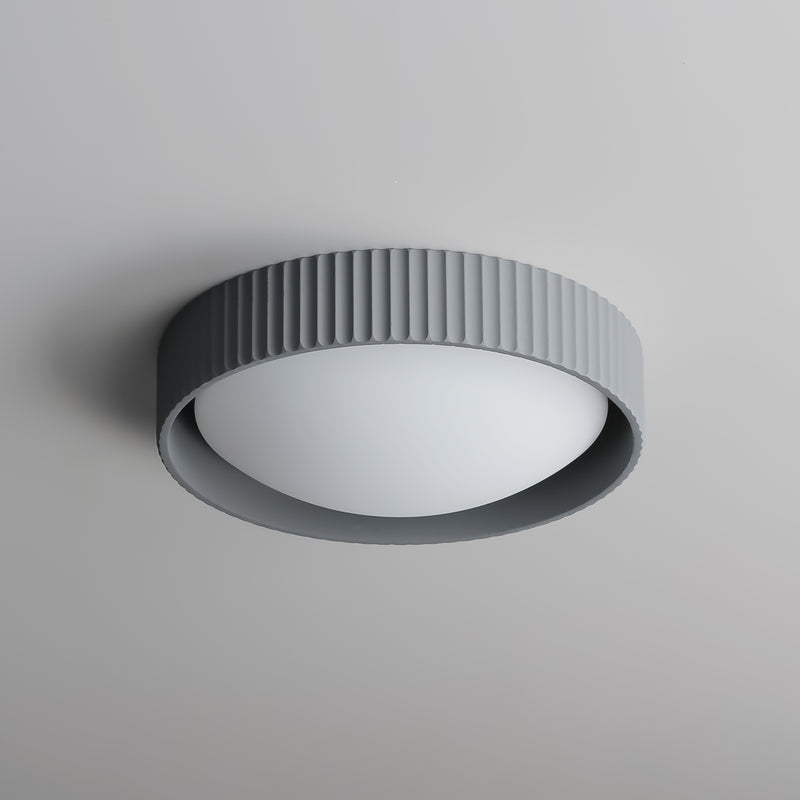 ET2 E25051-GY Souffle 14" LED Flush Mount | Gray