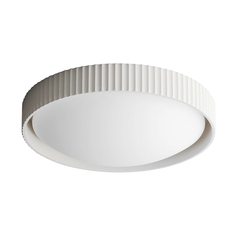 ET2 E25058-CHK Souffle 18" LED Flush Mount | Chaulk White