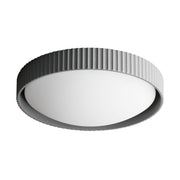 ET2 E25058-GY Souffle 18" LED Flush Mount | Gray