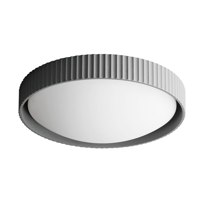 ET2 E25058-GY Souffle 18" LED Flush Mount | Gray