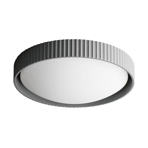 ET2 E25058-GY Souffle 18" LED Flush Mount | Gray