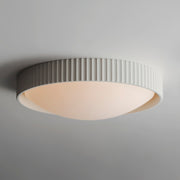 ET2 E25058-CHK Souffle 18" LED Flush Mount | Chaulk White