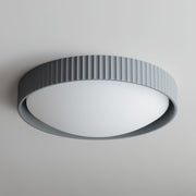 ET2 E25058-GY Souffle 18" LED Flush Mount | Gray