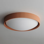 ET2 E25058-TRC Souffle 18" LED Flush Mount | Terra Cotta