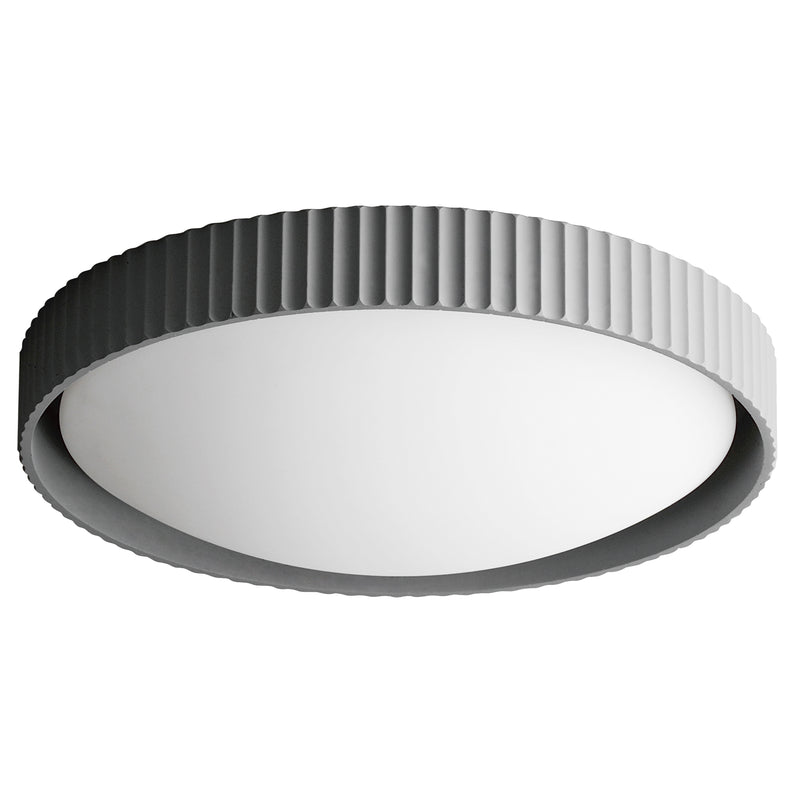 ET2 E25059-GY Souffle 22" LED Flush Mount | Gray