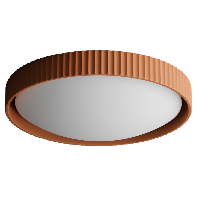 ET2 E25059-TRC Souffle 22" LED Flush Mount | Terra Cotta