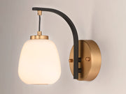 ET2 E25060-92BKGLD Soji LED Wall Sconce | Black / Gold