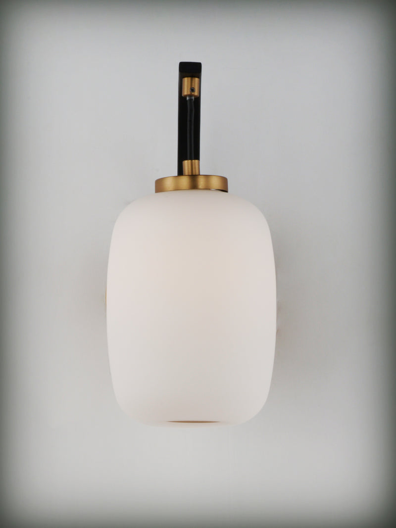 ET2 E25061-92BKGLD Soji LED Wall Sconce | Black / Gold