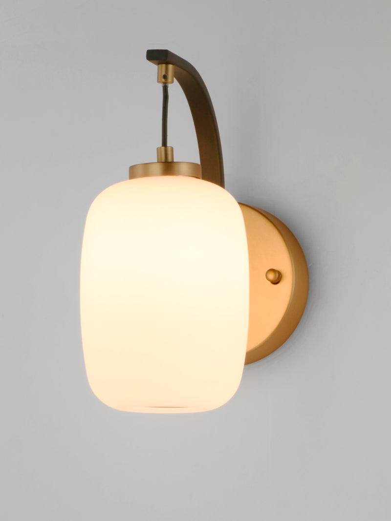 ET2 E25061-92BKGLD Soji LED Wall Sconce | Black / Gold