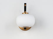 ET2 E25062-92BKGLD Soji LED Wall Sconce | Black / Gold