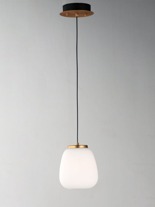 ET2 E25063-92BKGLD Soji 2 Light LED Pendant | Black / Gold