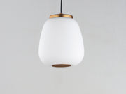 ET2 E25063-92BKGLD Soji 2 Light LED Pendant | Black / Gold