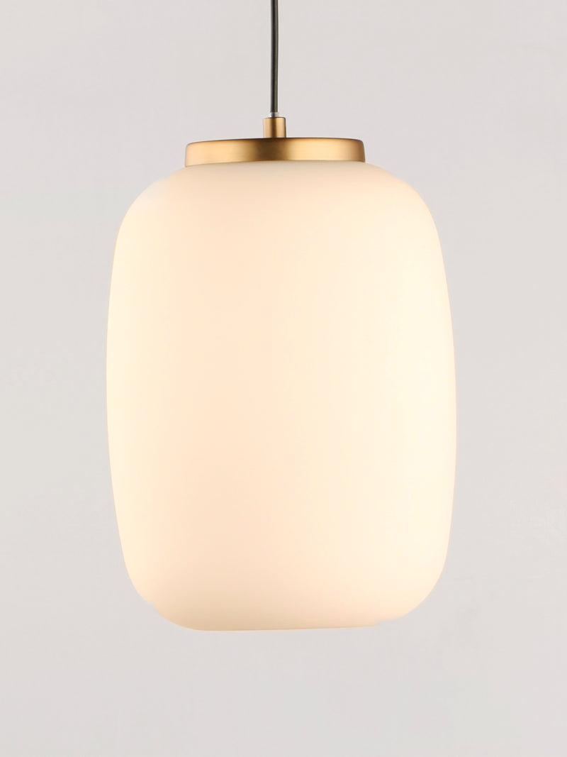 ET2 E25064-92BKGLD Soji 2 Light LED Pendant | Black / Gold