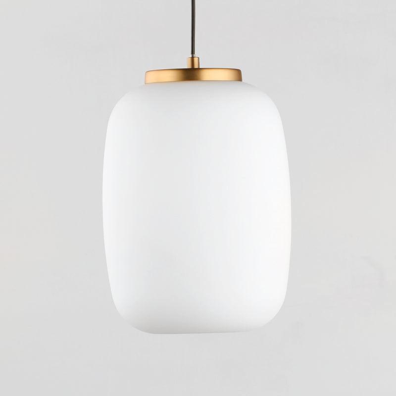 ET2 E25064-92BKGLD Soji 2 Light LED Pendant | Black / Gold