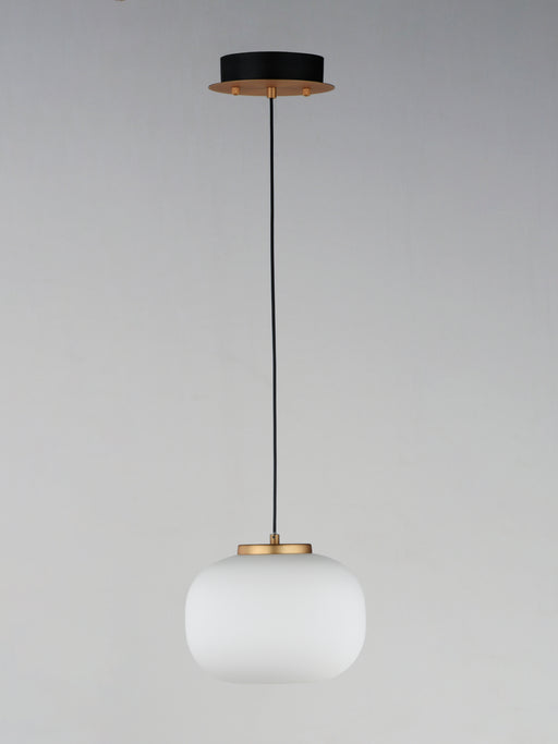 ET2 E25065-92BKGLD Soji 2 Light LED Pendant | Black / Gold