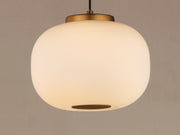 ET2 E25065-92BKGLD Soji 2 Light LED Pendant | Black / Gold