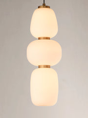 ET2 E25067-92BKGLD Soji 18" LED Pendant | Black / Gold