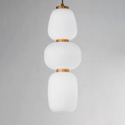 ET2 E25067-92BKGLD Soji 18" LED Pendant | Black / Gold
