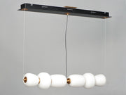 ET2 E25068-92BKGLD Soji 40" LED Linear Pendant | Black / Gold