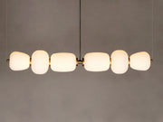 ET2 E25068-92BKGLD Soji 40" LED Linear Pendant | Black / Gold
